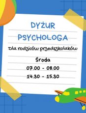 Dyżur psychologa