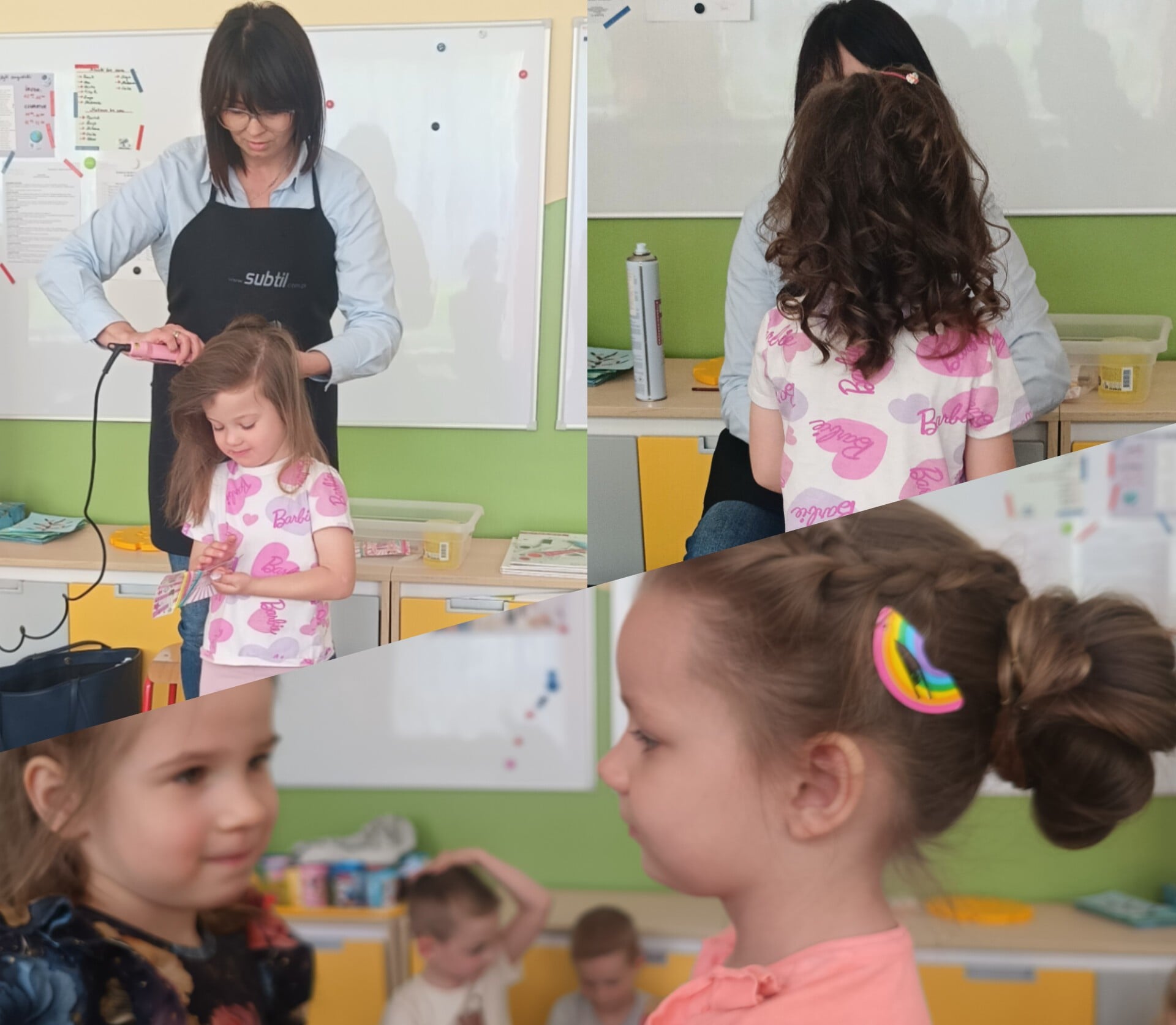 Salon fryzjerski w grupie „Motylki”