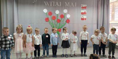 Majowe święta w przedszkolu