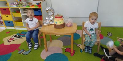 Urodzinki w grupie Krasnoludki