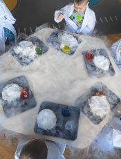 Eksperymenty chemiczne w wykonaniu przedszkolaków