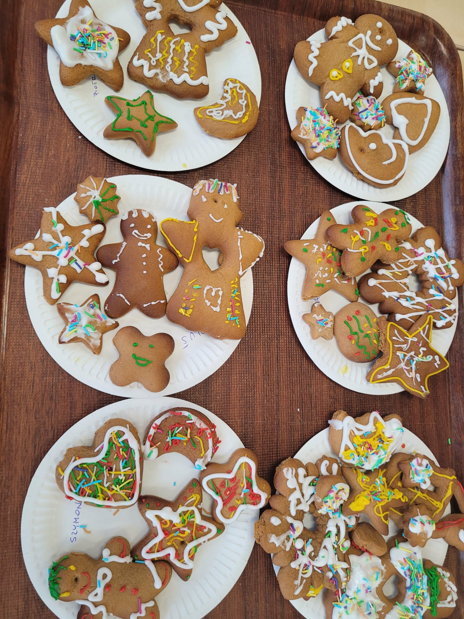 Świąteczne pierniczki w grupie „Pszczółki”