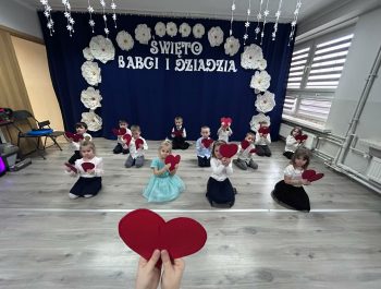 Dzień Babci i Dziadka w grupie Biedronki