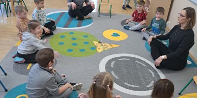 Pszczółki uczą się o zdrowym stylu życia