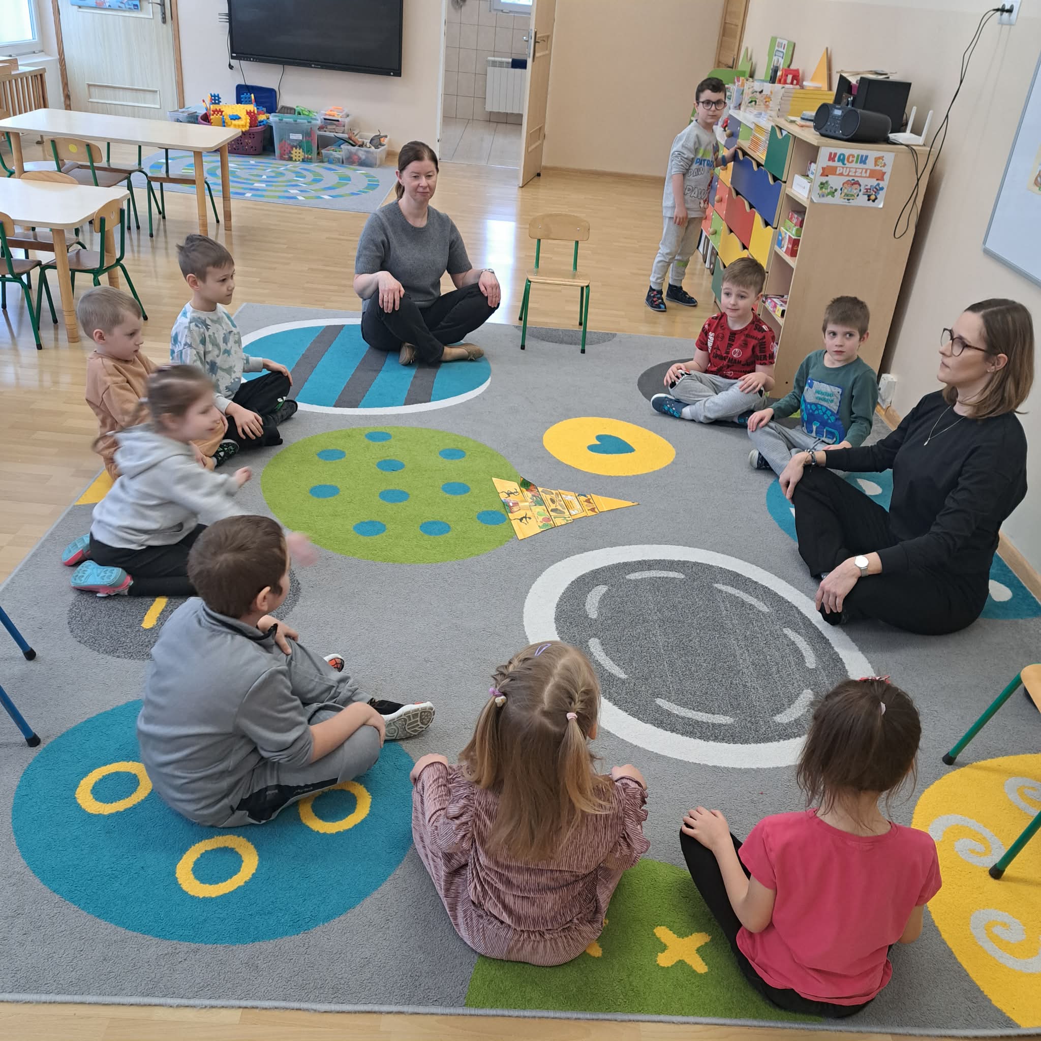 Pszczółki uczą się o zdrowym stylu życia