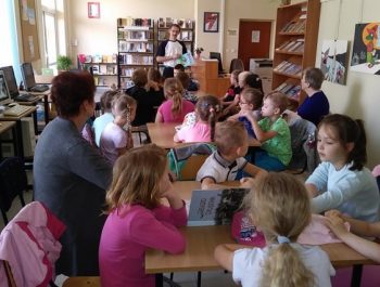 Spotkanie w Bibliotece Pedagogicznej w Brzozowie