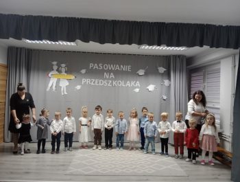 Pasowanie na przedszkolaka – gr. „Biedronki”