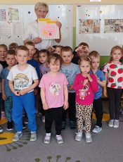 Odwiedziny Pani Kucharki w grupie „Motyle”