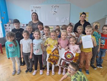 Figury geometryczne z darów jesieni