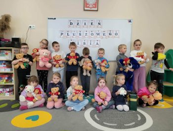 Dzień Pluszowego Misia w grupie „Pszczółki”