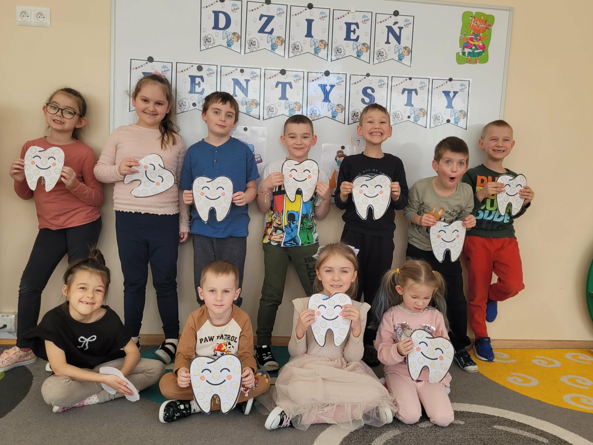 Dzień Dentysty w grupie „Pszczółki”