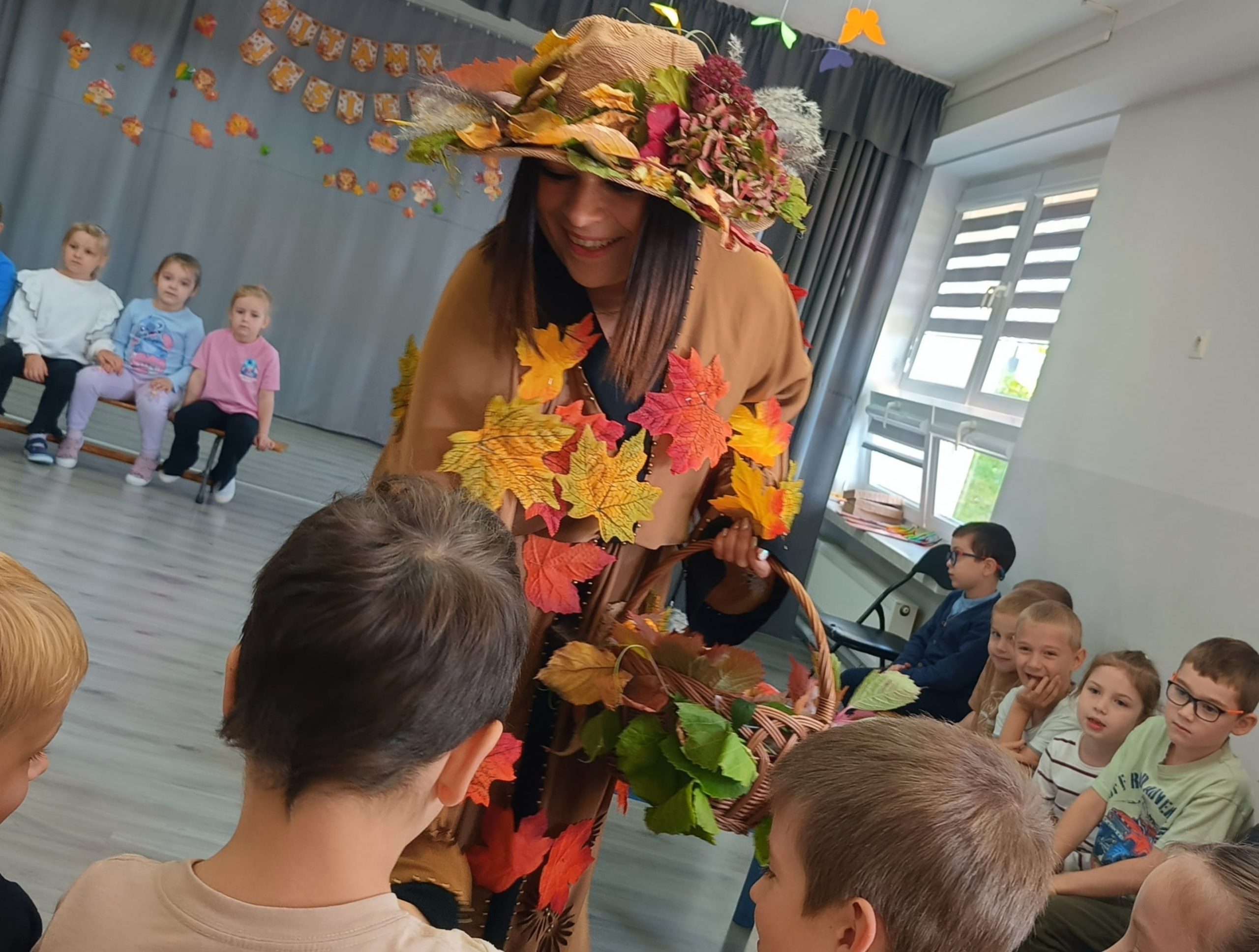 Sensoryczne powitanie Pani Jesieni